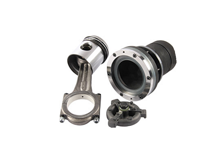 Spare parts on a white background
